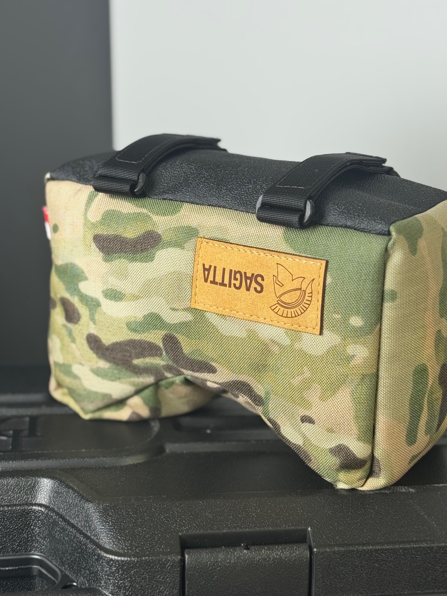 Poduszka strzelecka Sagitta w terenie